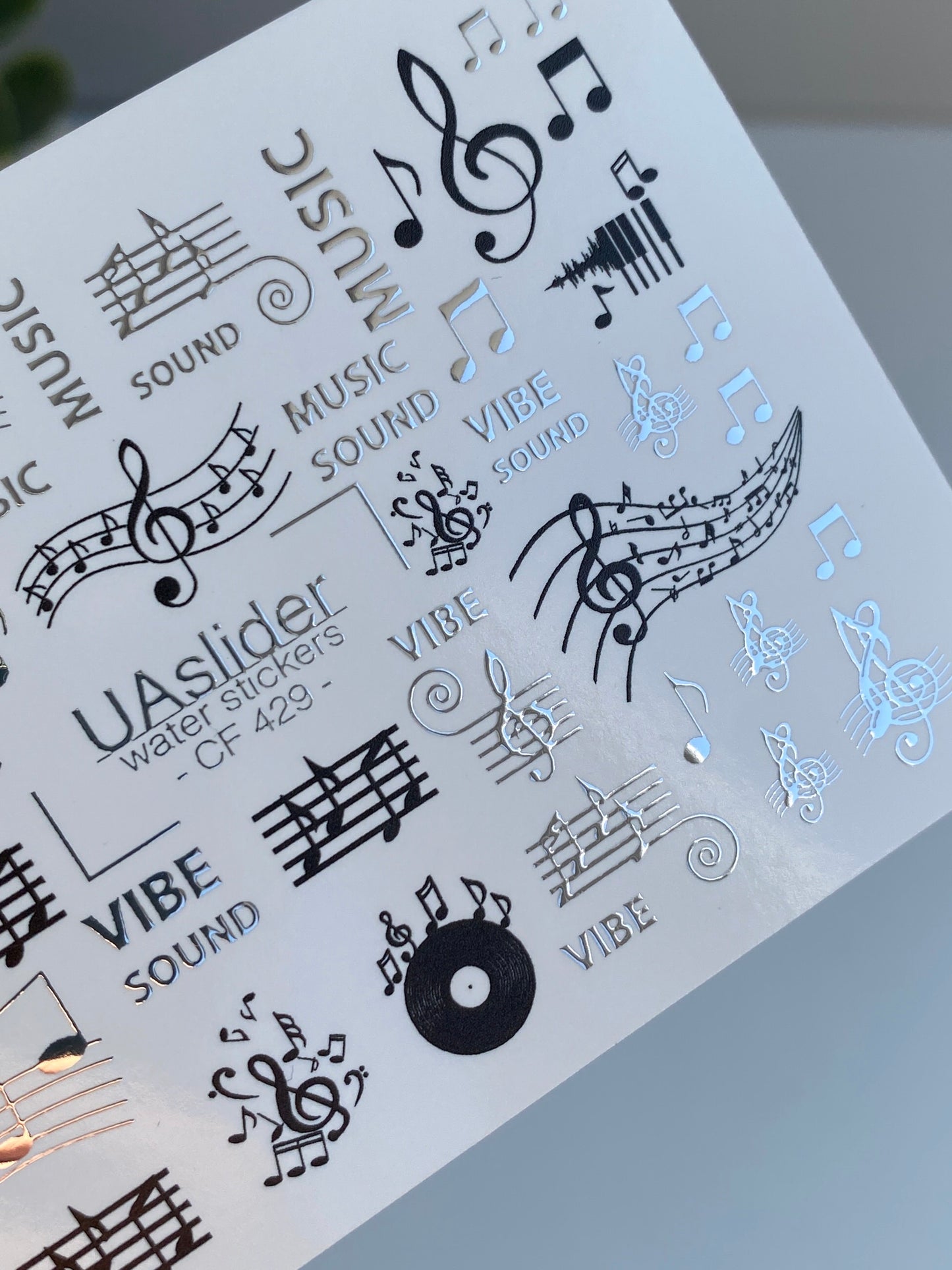 Nail Water Decal CF-429