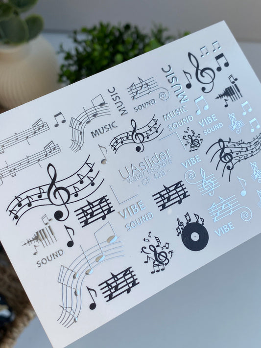 Nail Water Decal CF-429