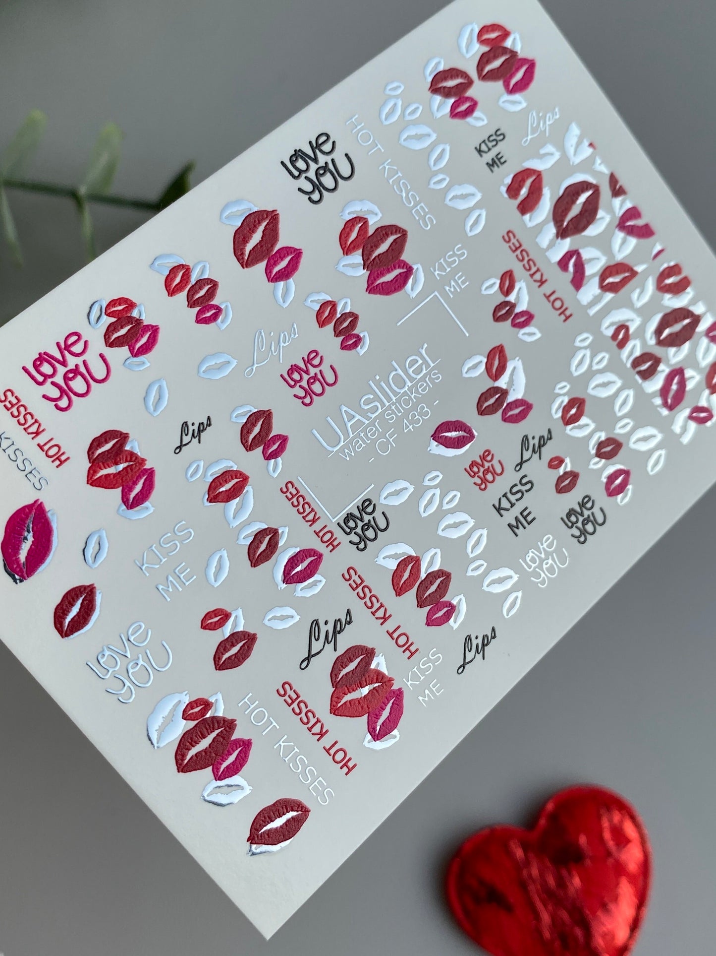 Nail Water Decal CF-433