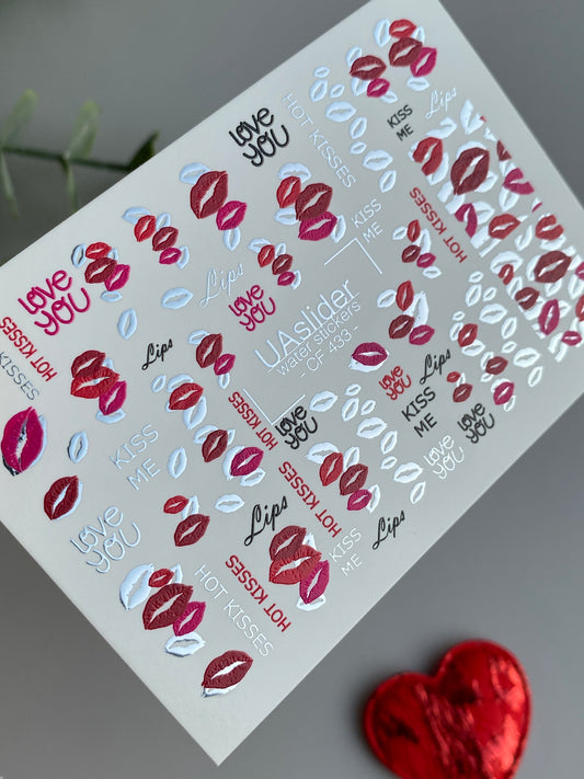 Nail Water Decal CF-433