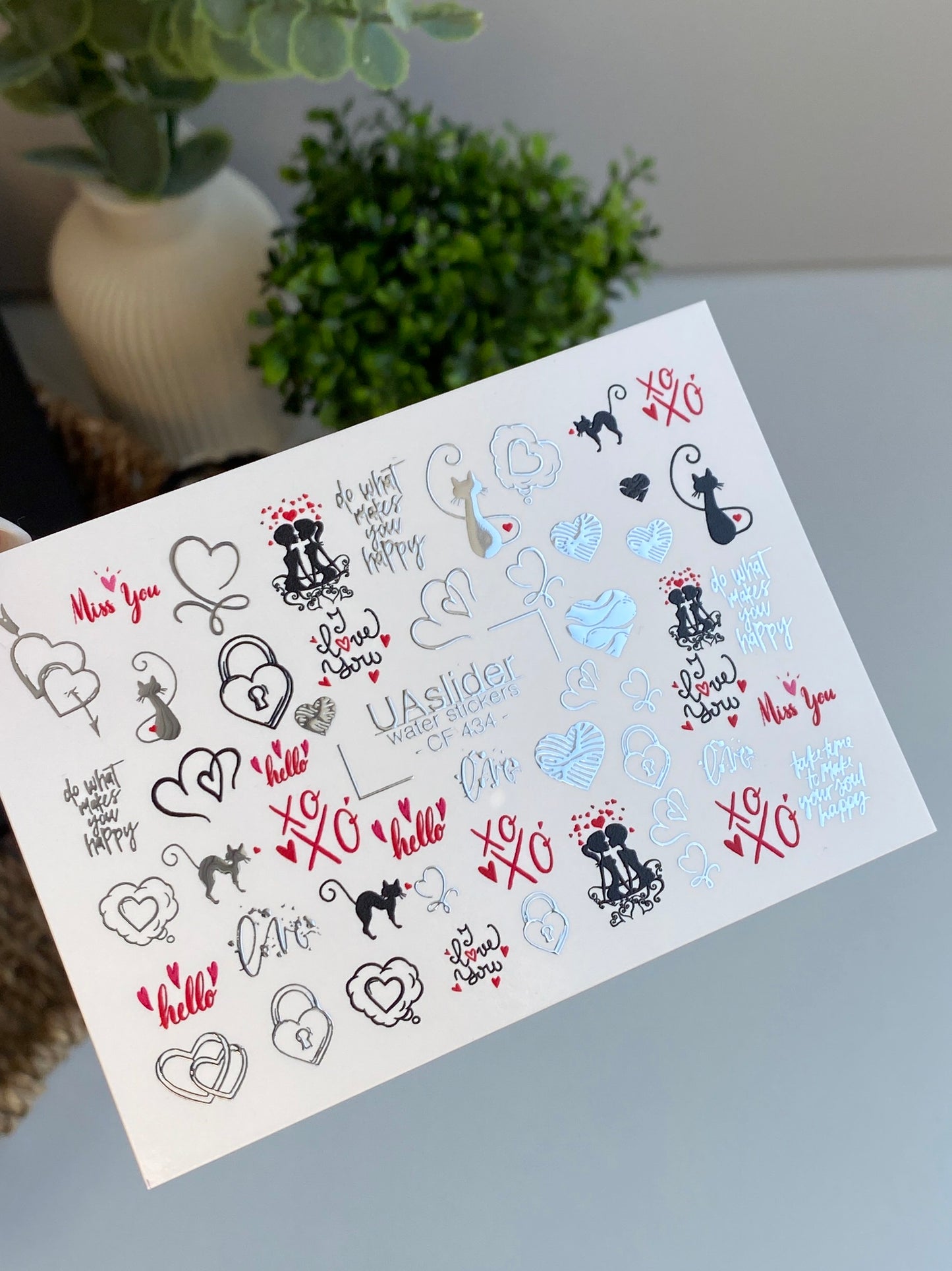 Nail Water Decal CF-434
