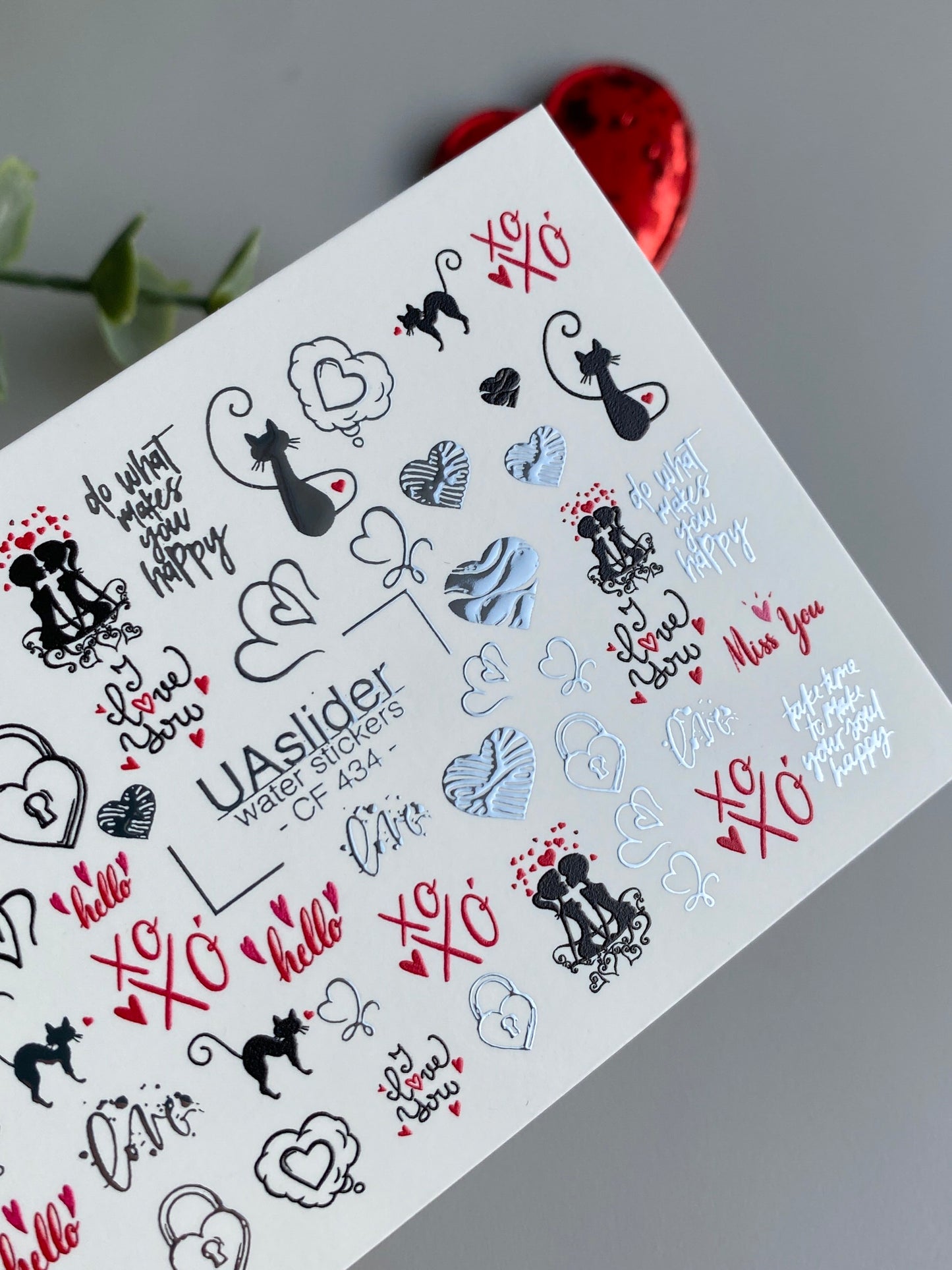 Nail Water Decal CF-434