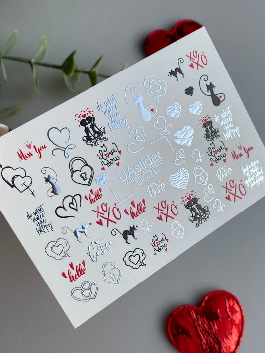 Nail Water Decal CF-434