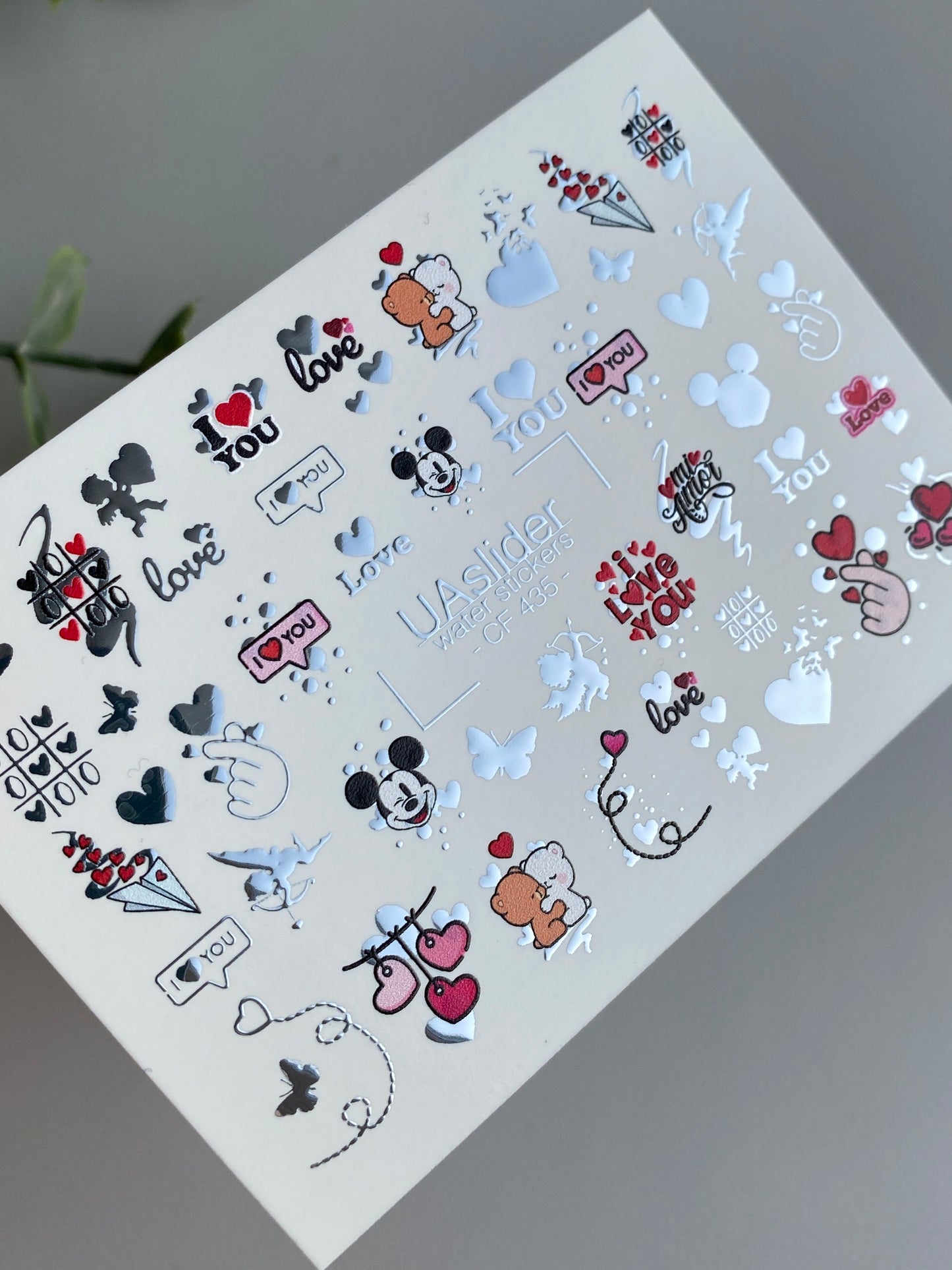 Nail Water Decal CF-435