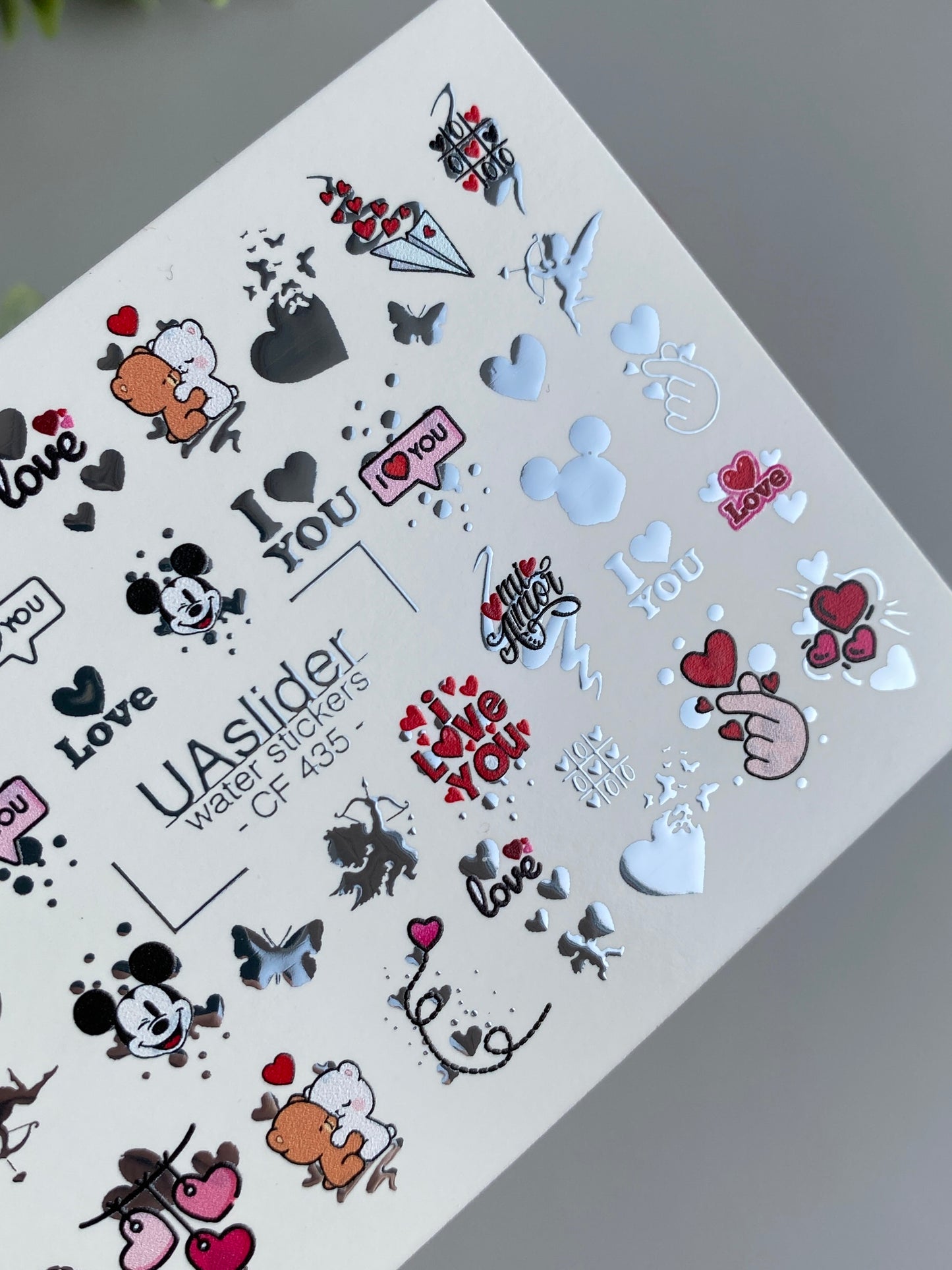 Nail Water Decal CF-435