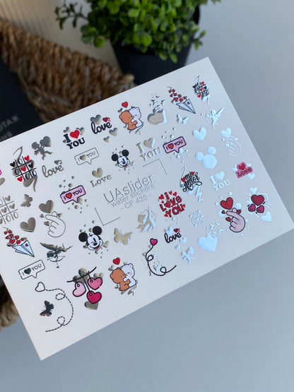 Nail Water Decal CF-435