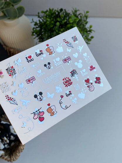 Nail Water Decal CF-435