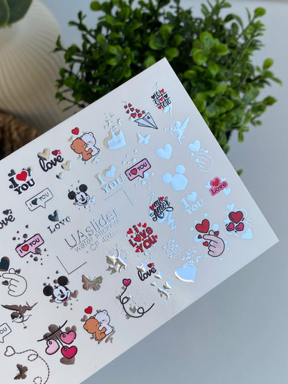 Nail Water Decal CF-435