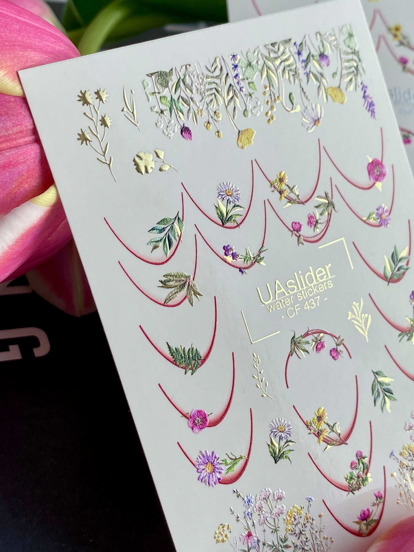 Nail Water Decal CF-437