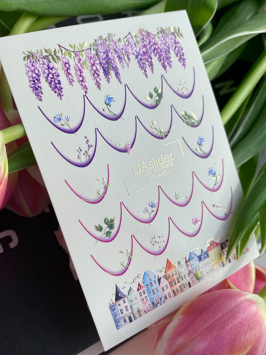 Nail Water Decal CF-440