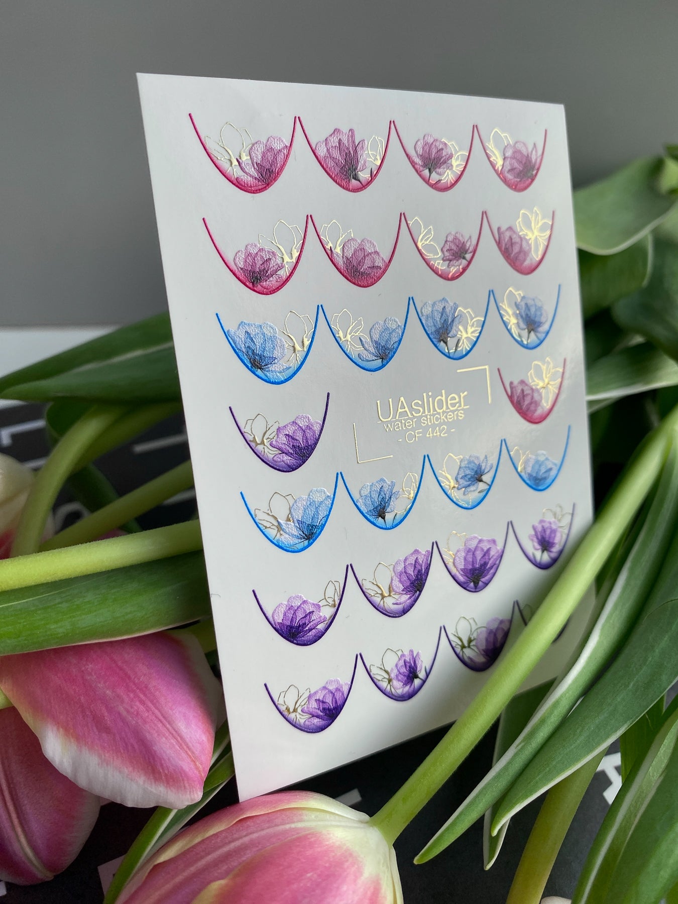 Nail Water Decal CF-442