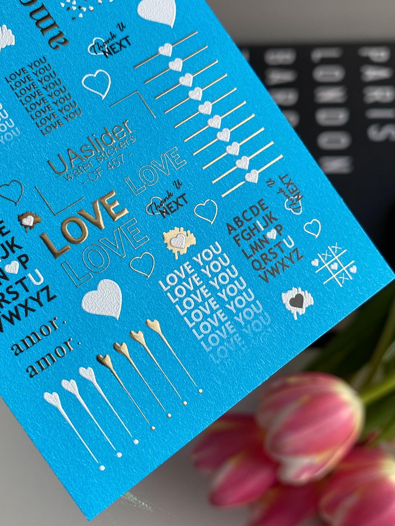 Nail Water Decal CF-457