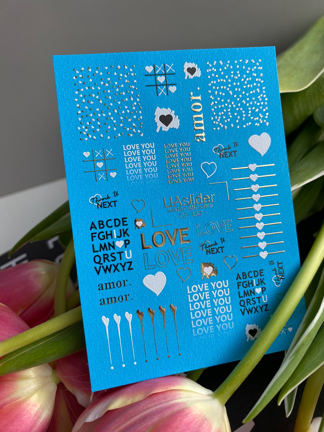 Nail Water Decal CF-457