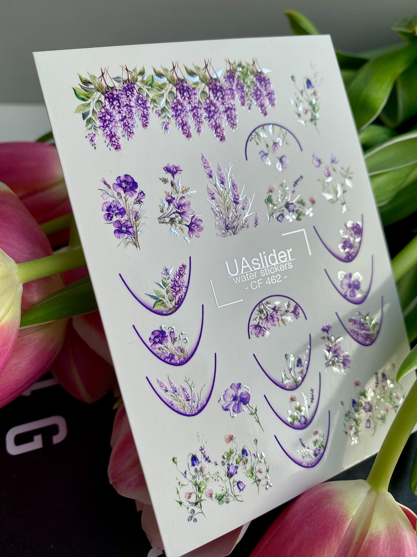 Nail Water Decal CF-462