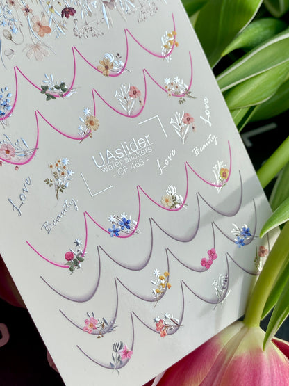 Nail Water Decal CF-463