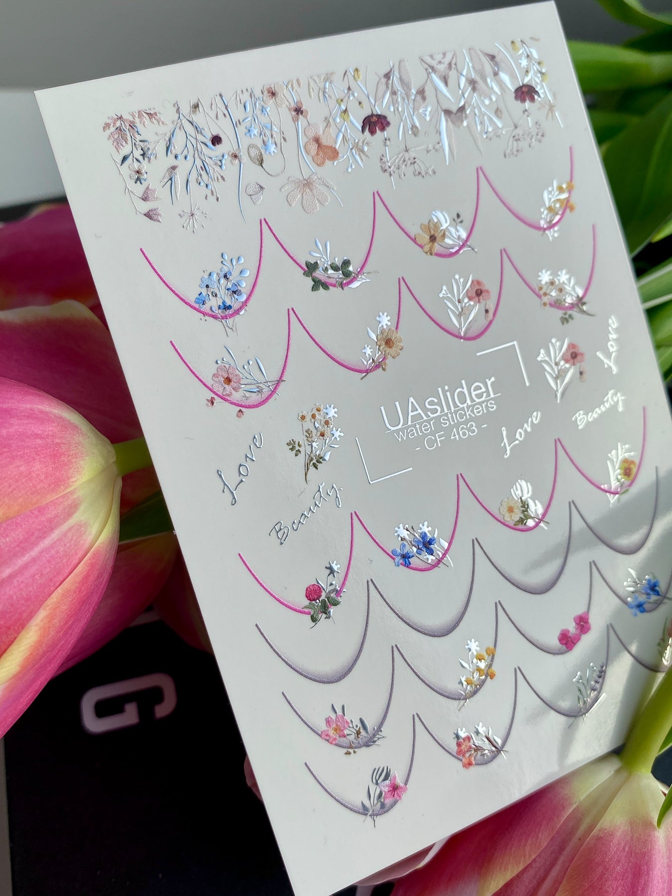 Nail Water Decal CF-463