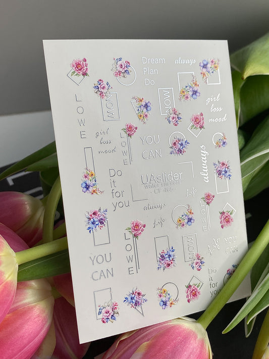 Nail Water Decal CF-465