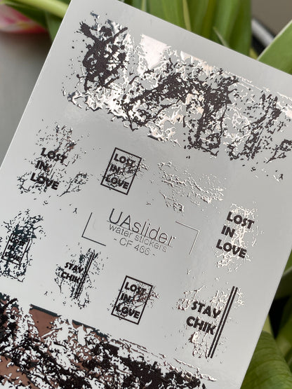 Nail Water Decal CF-466