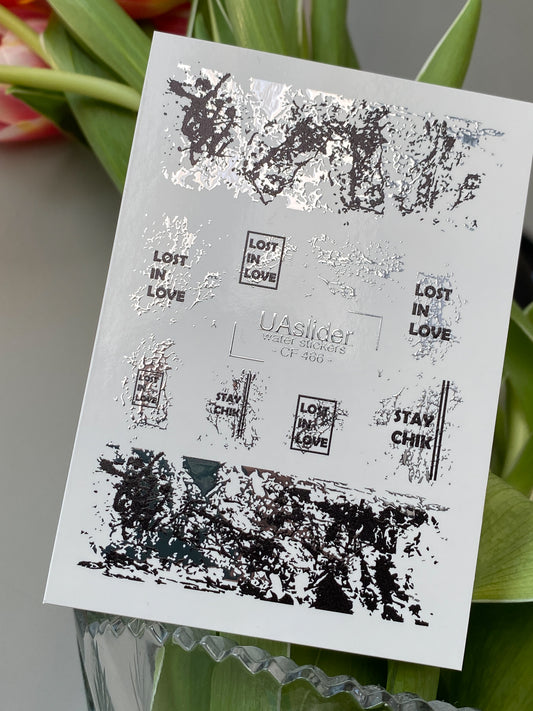 Nail Water Decal CF-466