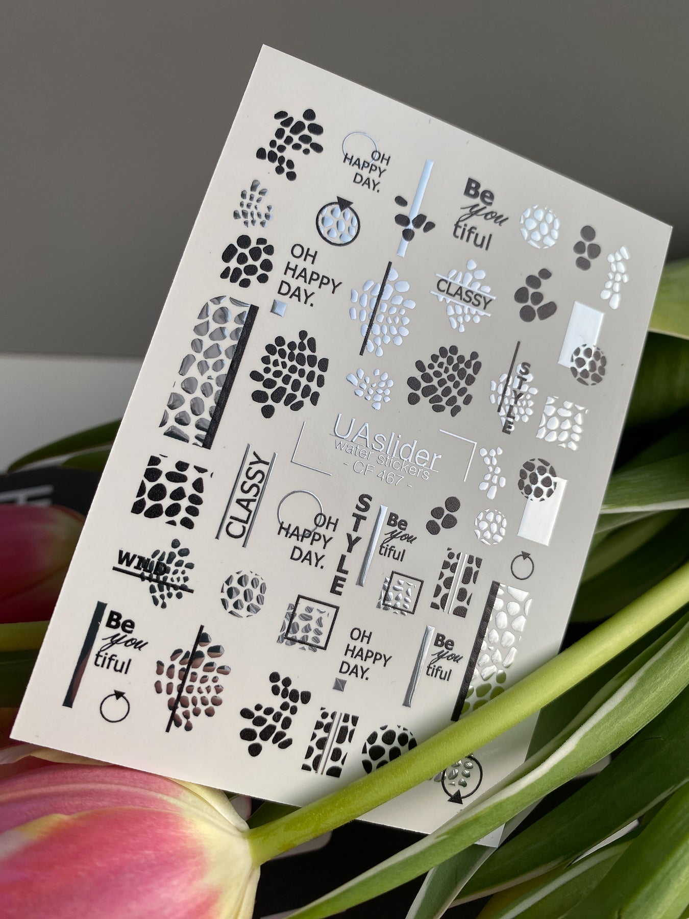 Nail Water Decal CF-467