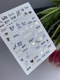 Nail Water Decal CF-470