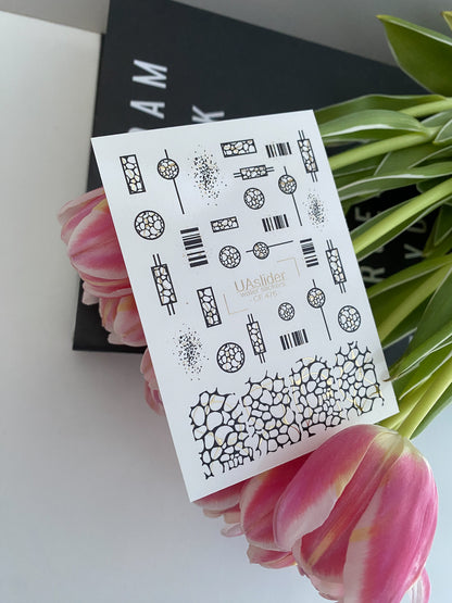 Nail Water Decal CF-476