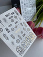 Nail Water Decal CF-476