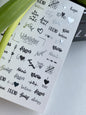 Nail Water Decal CF-477