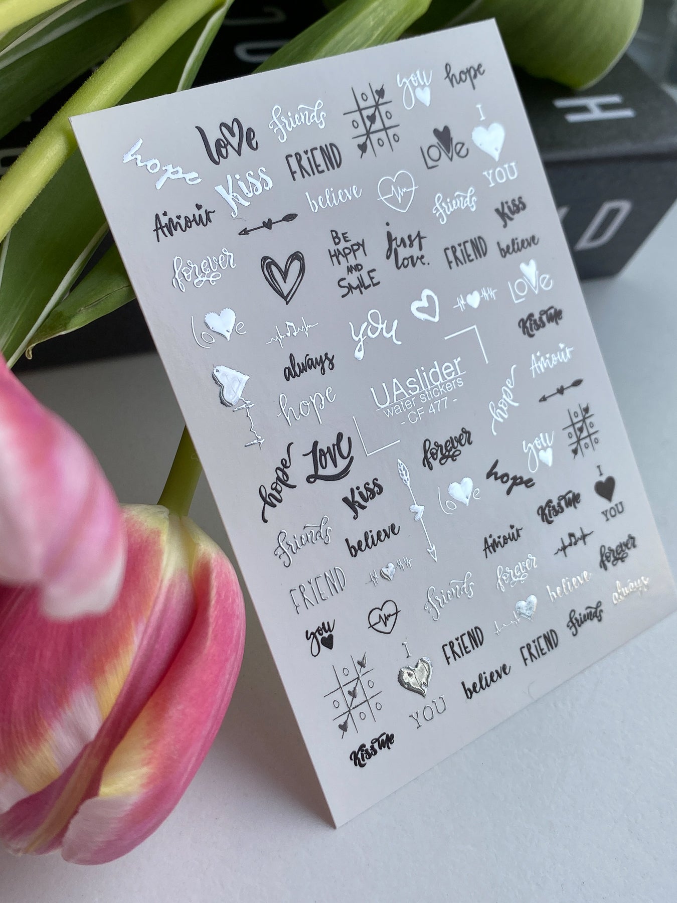 Nail Water Decal CF-477