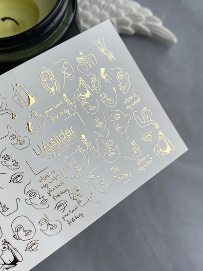 Nail Water Decal Fg-035