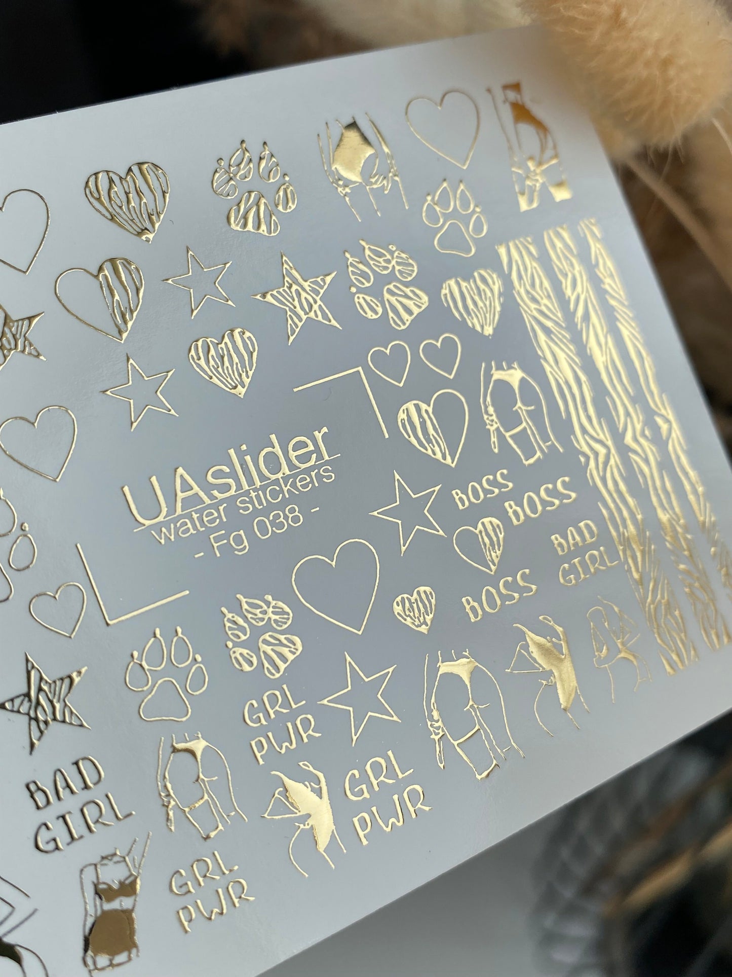 Nail Water Decal Fg-038