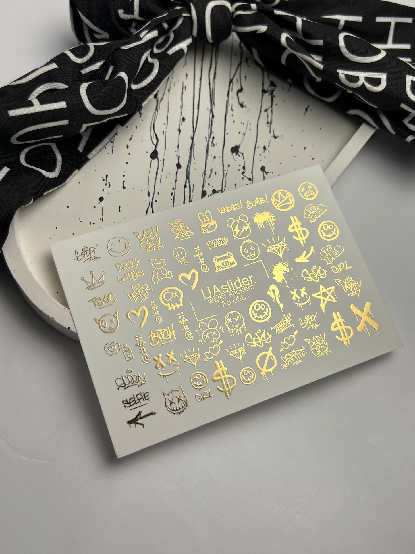 Nail Water Decal Fg-058