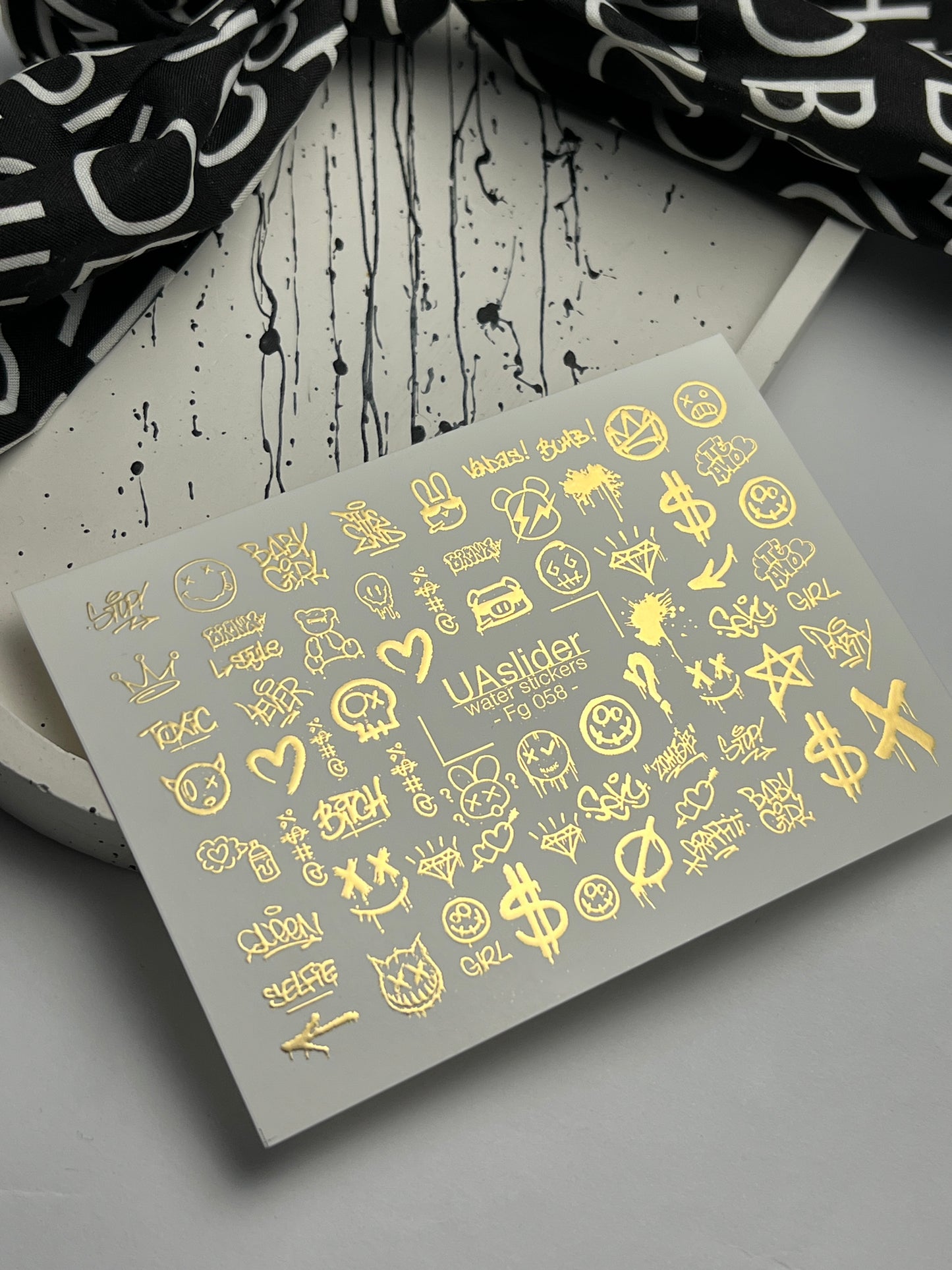 Nail Water Decal Fg-058