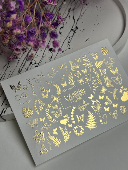 Nail Water Decal Fg-060