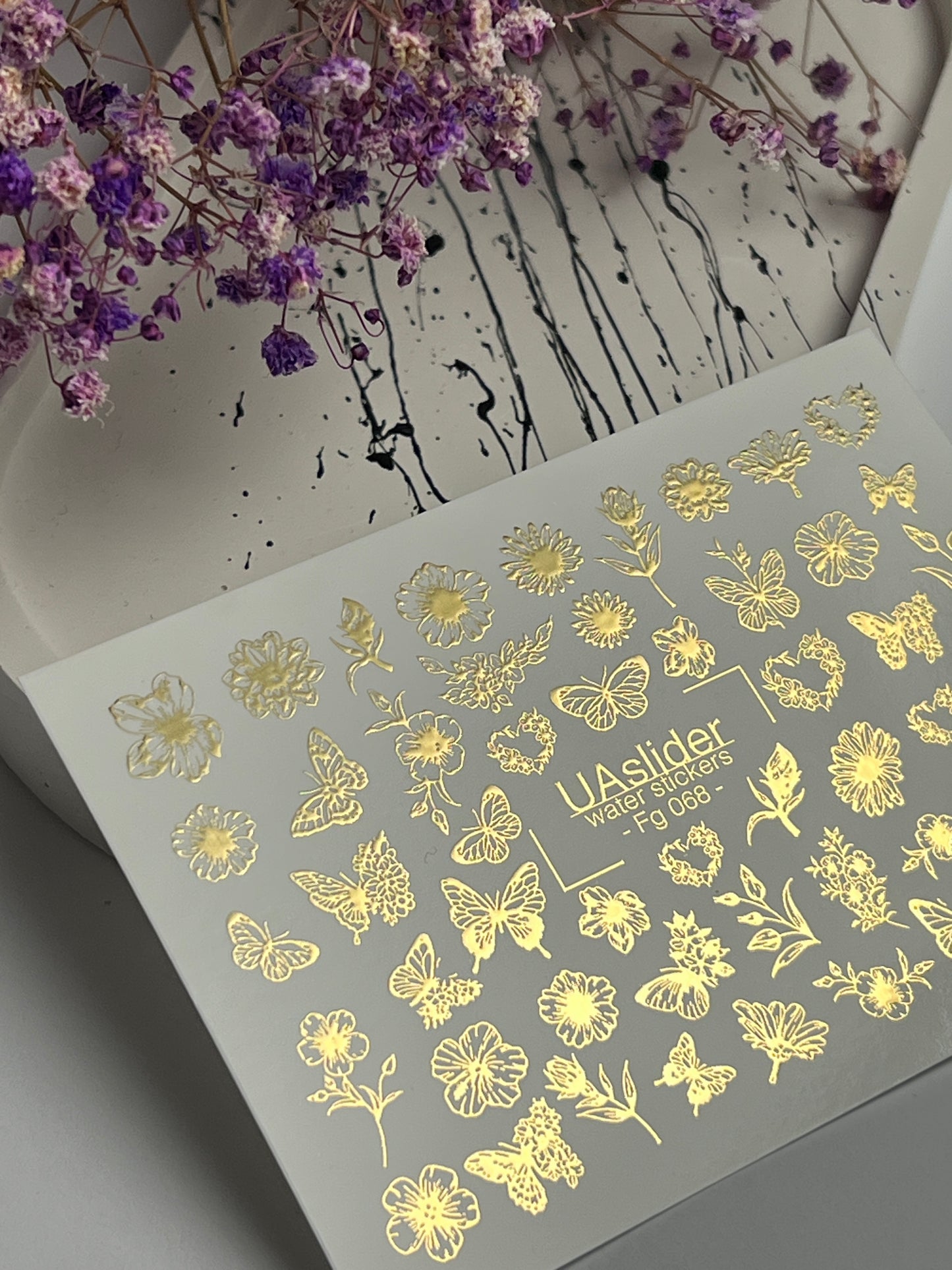 Nail Water Decal Fg-068