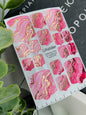 Pedicure nail wrap films mwf-016