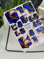 Pedicure nail wrap films mwf-013