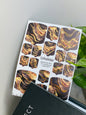 Pedicure nail wrap films mwf-007