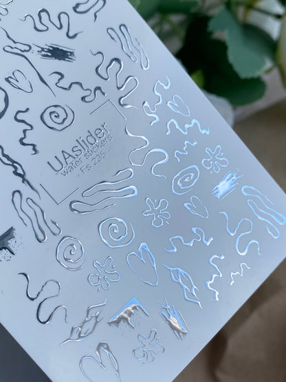 Nail Water Decal Fs-235