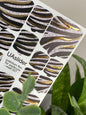 Pedicure nail wrap films mwf-027
