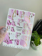 Pedicure nail wrap films mwf-021