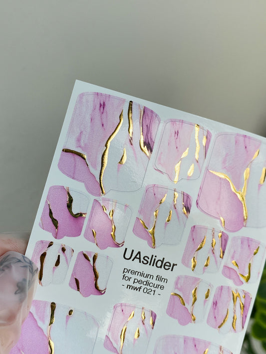 Pediküre Nagelfolien mwf-021