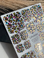 Pedicure nail wrap films mwf-054