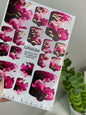 Pedicure nail wrap films mwf-040