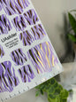 Pedicure nail wrap films mwf-069