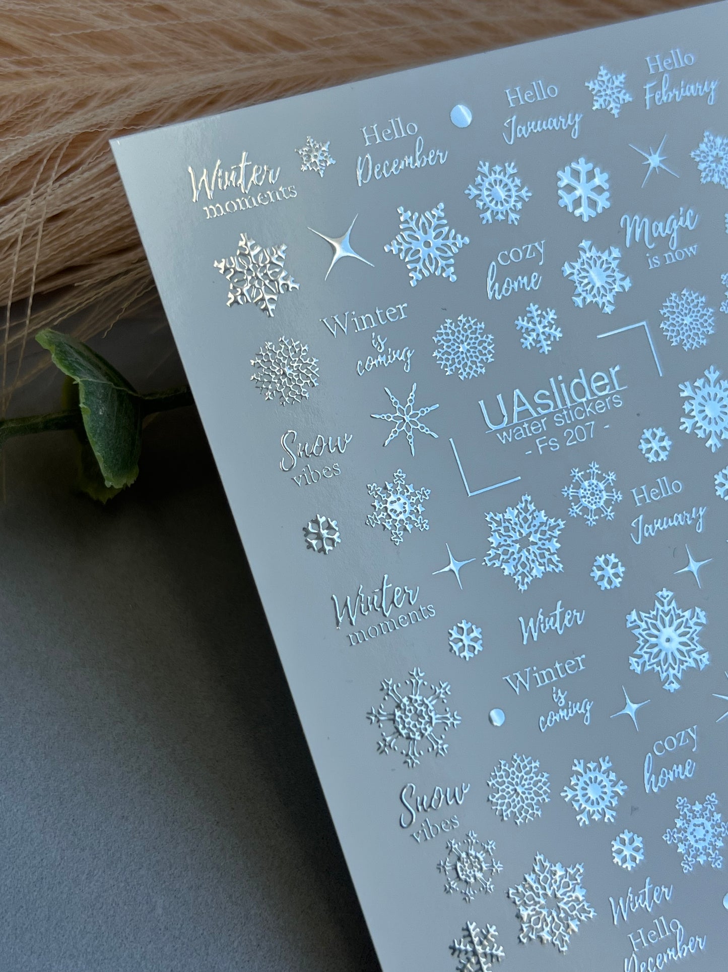 Nail Water Decal Fs-207