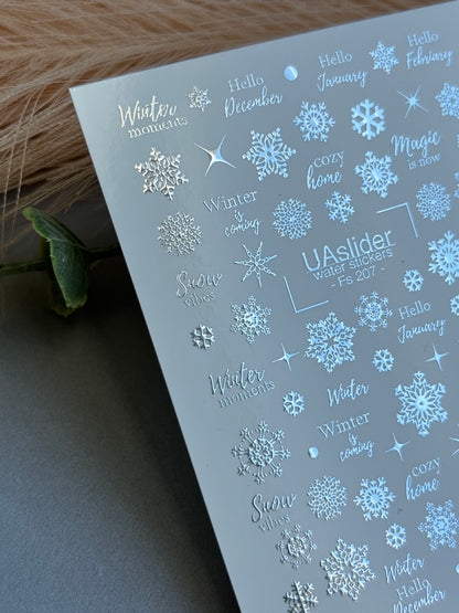 Nail Water Decal Fs-207