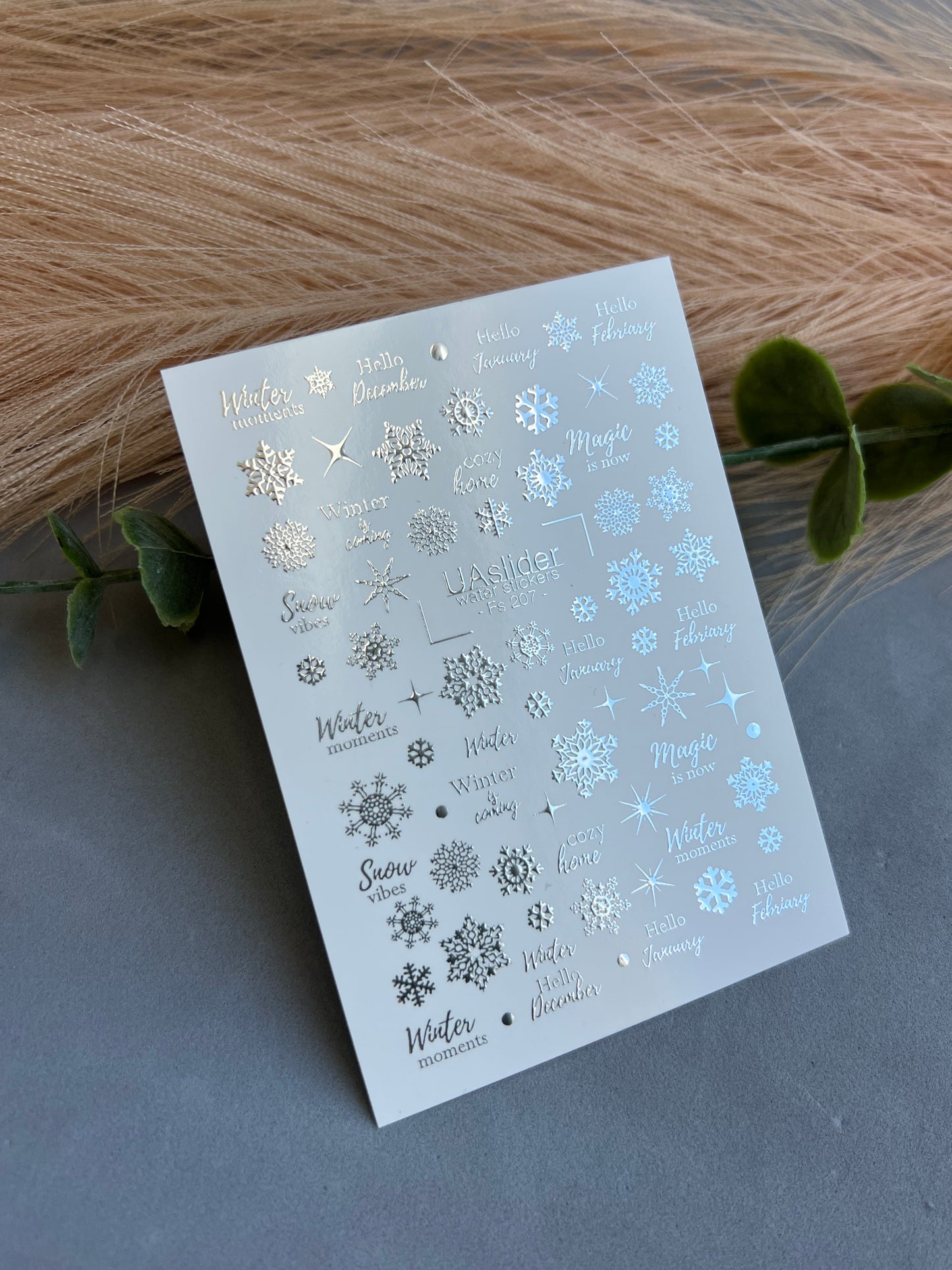Nail Water Decal Fs-207