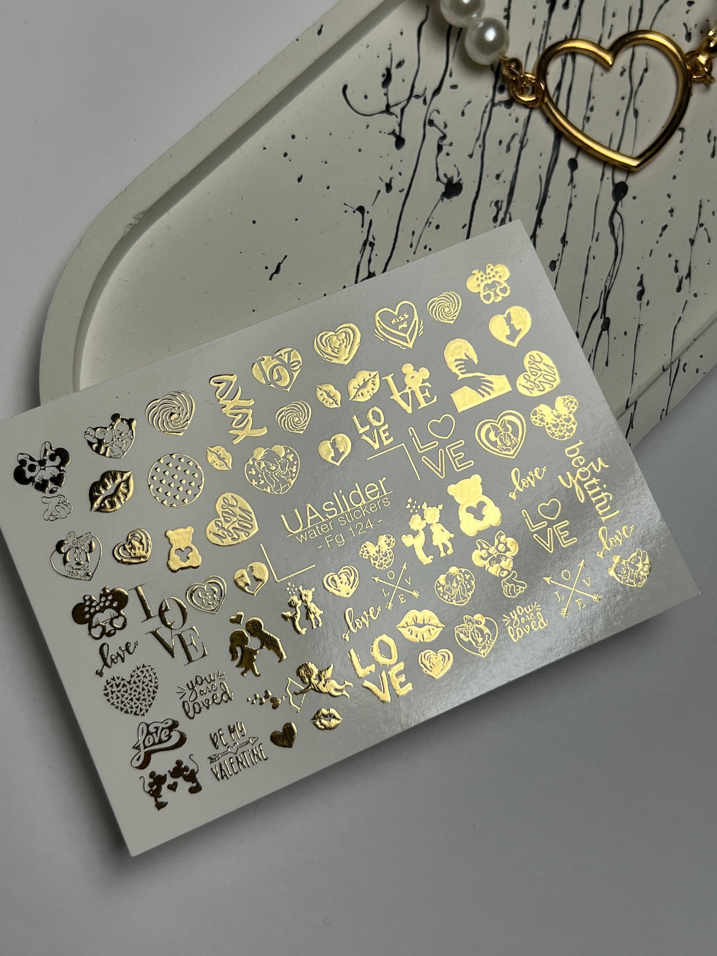 Nail Water Decal Fg-124