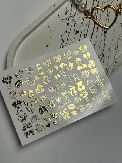 Nail Water Decal Fg-124